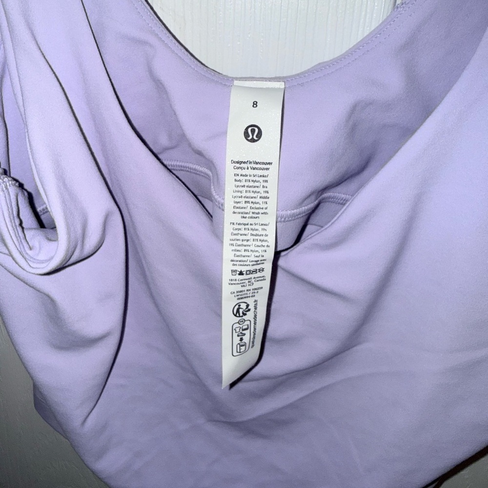 Lululemon Lavender Align Crop - Picture 4 of 4